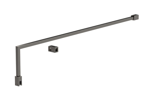 Nuie Wetroom Screen Support Arm – Chrome, Brushed Brass or Brushed Pewter, photo 4