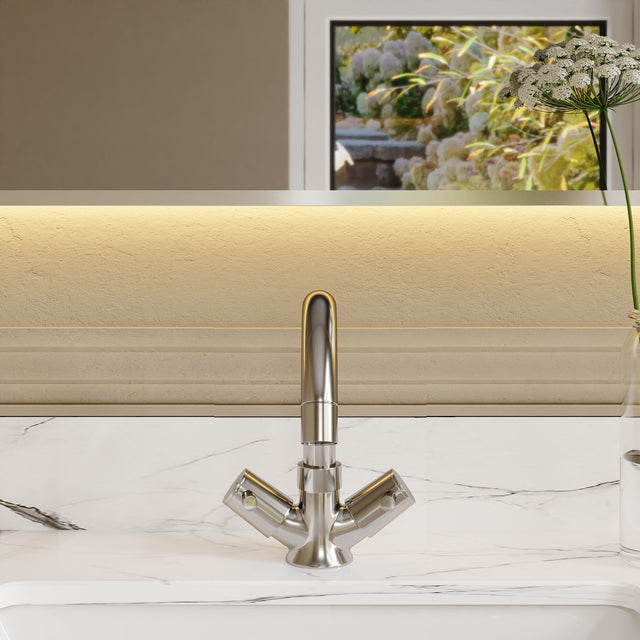 Nuie Series Two Mono Basin Mixer With Waste – Chrome