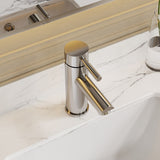 Nuie Series Two Mono Basin Mixer With Push Button Waste – Chrome, photo 4