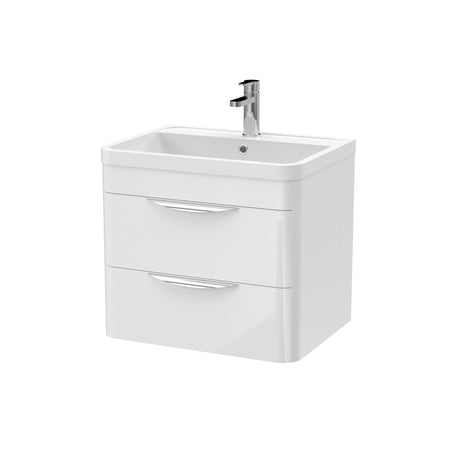 Nuie Parade 2 Drawer Wall Hung Vanity Unit With Basin – 600mm & 800mm, photo 7