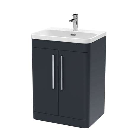 Nuie Parade 2 Drawer Floor Standing Vanity Unit With Basin – 600mm & 800mm, photo 3