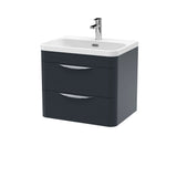 Nuie Parade 2 Drawer Wall Hung Vanity Unit With Basin – 600mm & 800mm, photo 3