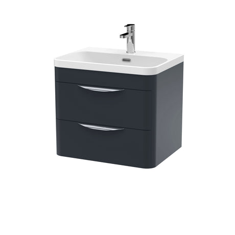 Nuie Parade 2 Drawer Wall Hung Vanity Unit With Basin – 600mm & 800mm, photo 3