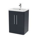 Nuie Parade 600mm 2 Door Floor Standing Vanity Unit With Basin, photo 3