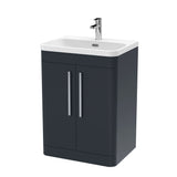 Nuie Parade 600mm 2 Door Floor Standing Vanity Unit With Basin, photo 3