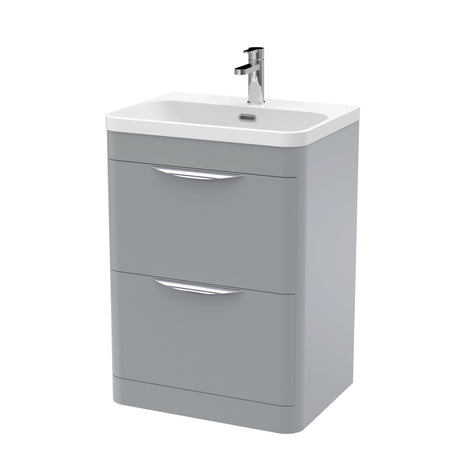 Nuie Parade 2 Drawer Floor Standing Vanity Unit With Basin – 600mm & 800mm, photo 4