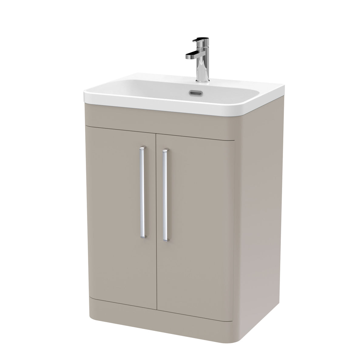 Nuie Parade 600mm 2 Door Floor Standing Vanity Unit With Basin, photo 5