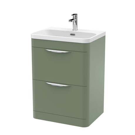 Nuie Parade 2 Drawer Floor Standing Vanity Unit With Basin – 600mm & 800mm, photo 6