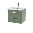 Nuie Parade 2 Drawer Wall Hung Vanity Unit With Basin – 600mm & 800mm, photo 6