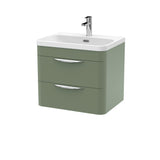 Nuie Parade 2 Drawer Wall Hung Vanity Unit With Basin – 600mm & 800mm, photo 6