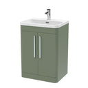 Nuie Parade 600mm 2 Door Floor Standing Vanity Unit With Basin, photo 6