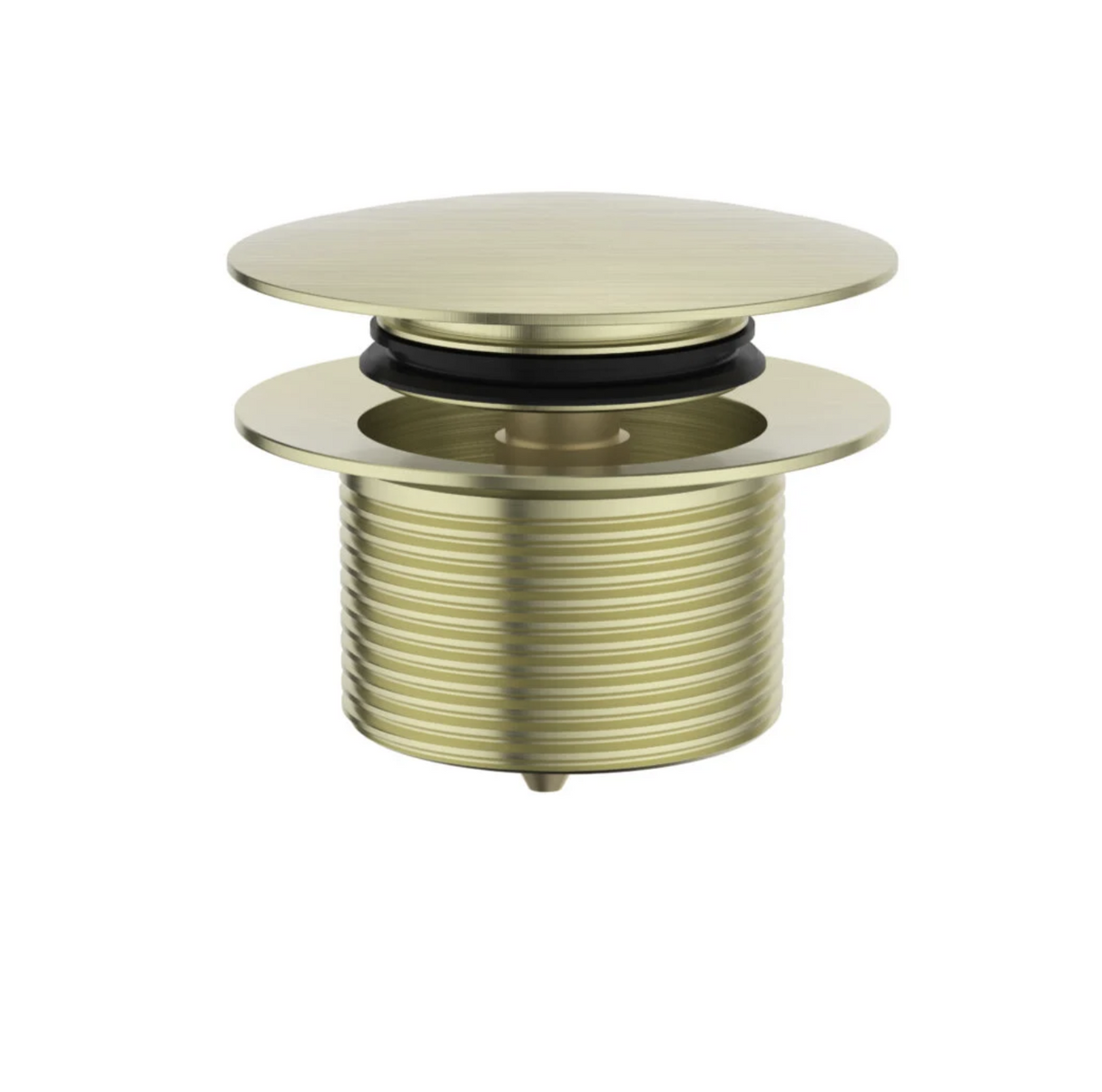 Kartell K-VIT Freestanding Bath Click Clack Waste- Brushed Brass (FSB-WAS-BB)