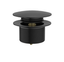 Kartell K-VIT freestanding bath click clack waste, black