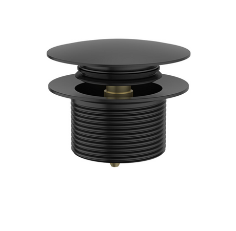 Kartell K-VIT freestanding bath click clack waste, black