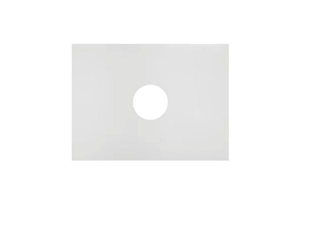 Kartell K-VIT Purity 606x463mm Solid Surface Worktop- White (FUR441PU)