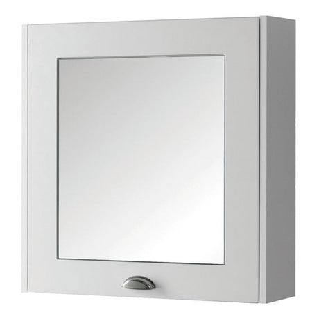 Kartell K-VIT Astley 600mm Mirror Cabinet - Matt White