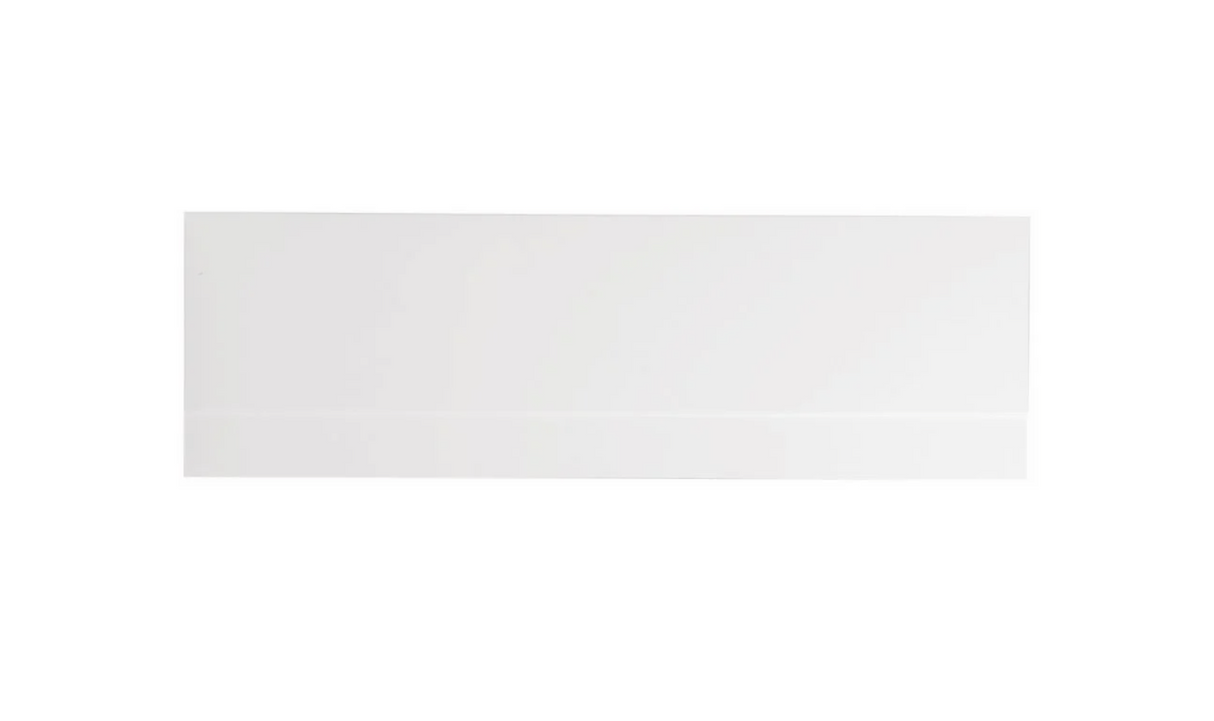 Kartell K-VIT 1700mm 2 Piece Mouldwood Front Bath Panel - White Gloss (FUR680IM)