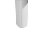 Kartell K-VIT Genoa Square Full Pedestal-White Gloss (GEN010SQ)