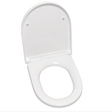 Kartell K-VIT Genoa Round Rimless Back To Wall WC Pan- White Gloss (GEN026RO)