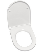 Kartell K-VIT Genoa Round UF Soft Close Seat- White Gloss (GEN025RO)