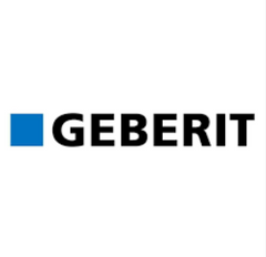 Geberit bathroom products logo — concealed cisterns and sanitaryware