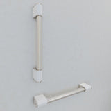 AKW Onyx 2 Grab Rail – Straight, Angled or T & L Riser, Chrome or Black, photo 10