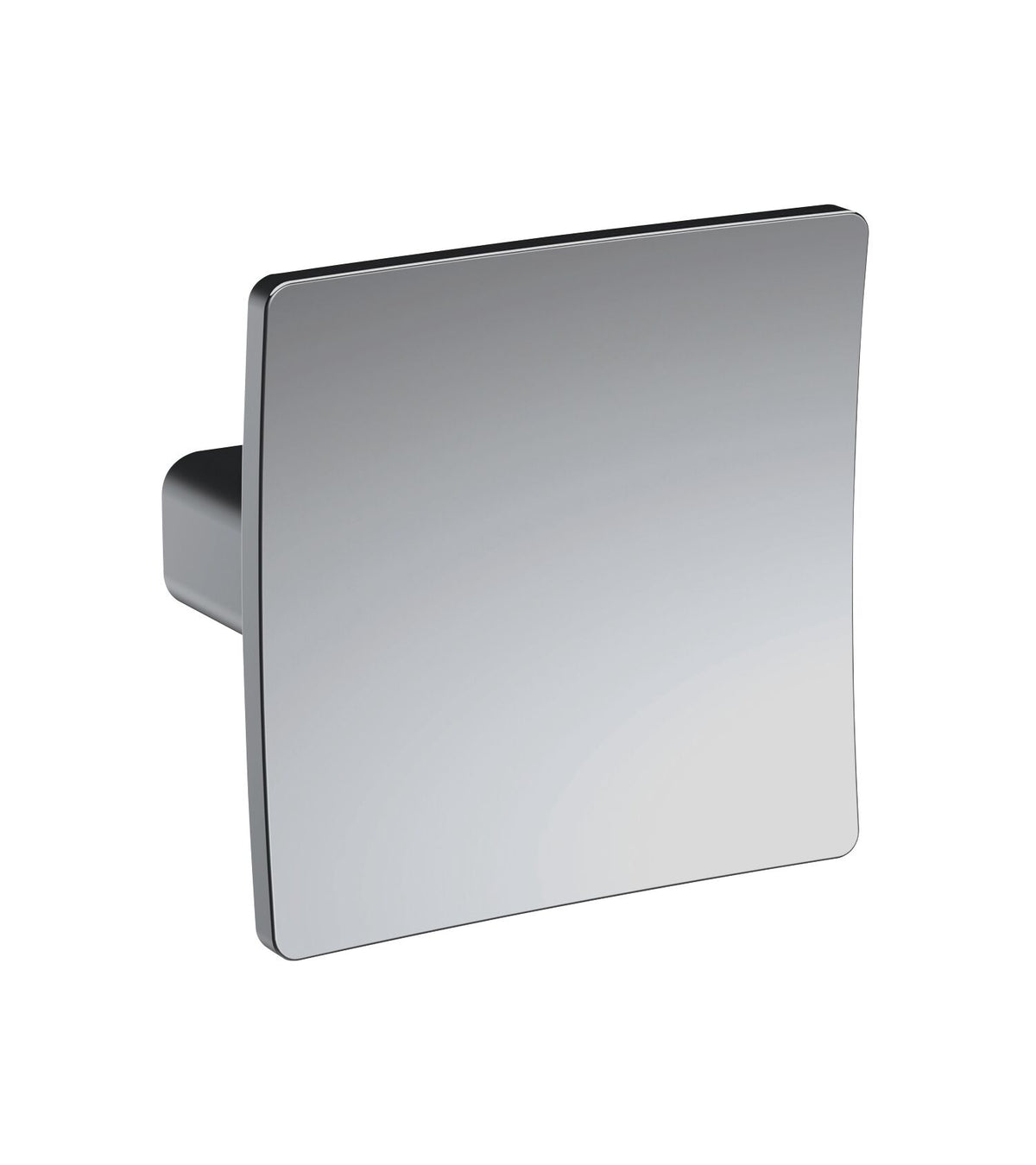 Nuie Square Dished Knob – Chrome