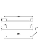 Nuie Square Knob – 112mm, 212mm, 312mm & 320mm, photo 7