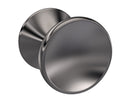 Nuie Round Indented Knob – Brushed Bronze or Brushed Pewter, photo 2