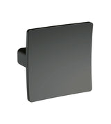 Nuie Square Square Dished Knob Handle – Matt Black, Brushed Pewter or Brushed Brass, photo 2