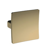 Nuie Square Square Dished Knob Handle – Matt Black, Brushed Pewter or Brushed Brass, photo 3