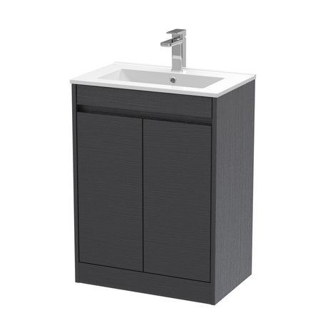 Nuie Havana 2 Door Floor Standing Vanity Unit With Basin – 500mm & 600mm, photo 9