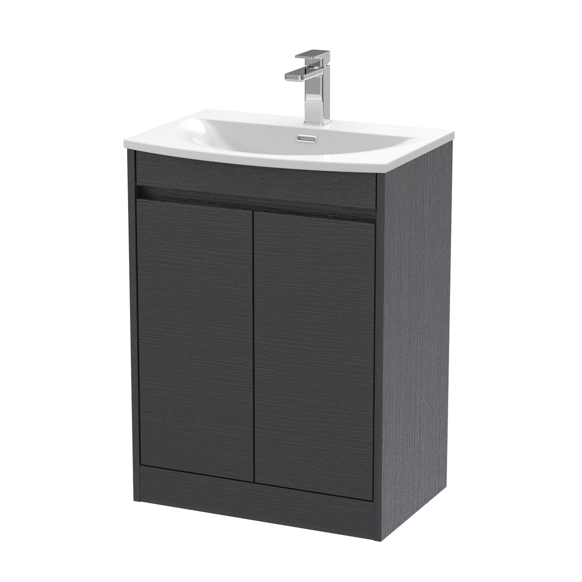 Nuie Havana 2 Door Floor Standing Vanity Unit With Basin – 500mm & 600mm, photo 11
