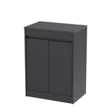 Nuie Havana 600mm 2 Door Floor Standing Vanity Unit With Worktop, photo 10
