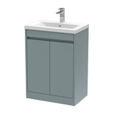 Nuie Havana 2 Door Floor Standing Vanity Unit With Basin – 500mm & 600mm, photo 3