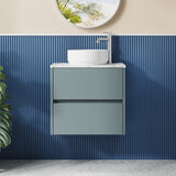 Nuie Havana 2 Drawer Wall Hung Vanity Unit With Worktop – 600mm & 800mm