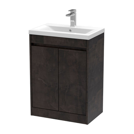 Nuie Havana 2 Door Floor Standing Vanity Unit With Basin – 500mm & 600mm, photo 4