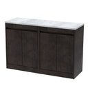 Nuie Havana 1200mm 4 Door Floor Standing Vanity Unit With Worktop, photo 3