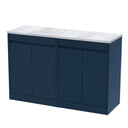 Nuie Havana 1200mm 4 Door Floor Standing Vanity Unit With Worktop, photo 4