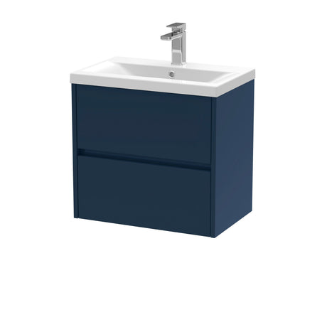 Nuie Havana 2 Drawer Wall Hung Vanity Unit With Basin – 500mm, 600mm & 800mm, photo 5