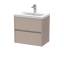 Nuie Havana 2 Drawer Wall Hung Vanity Unit With Basin – 500mm, 600mm & 800mm, photo 6
