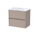 Nuie Havana 2 Drawer Wall Hung Vanity Unit With Worktop – 600mm & 800mm, photo 6