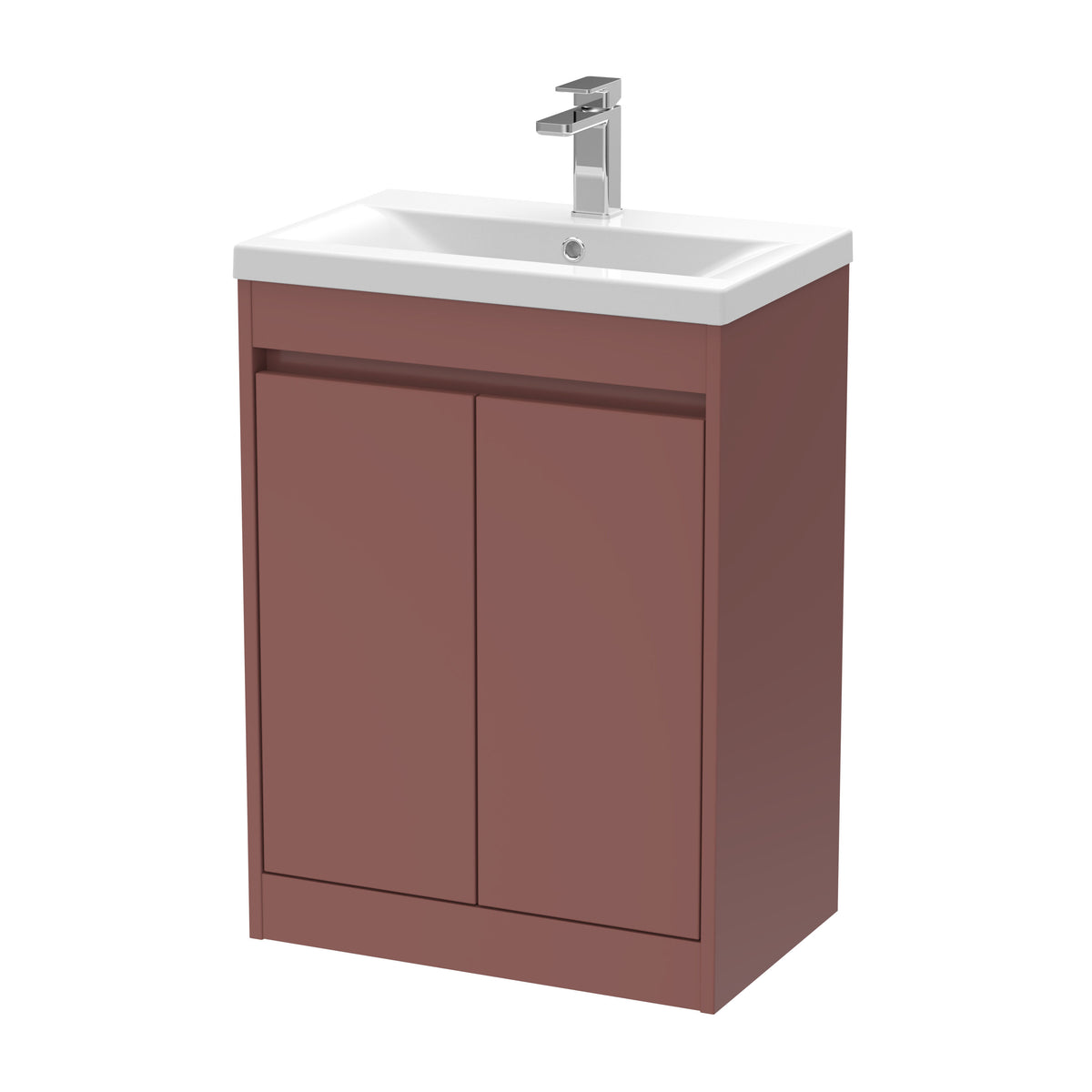 Nuie Havana 2 Door Floor Standing Vanity Unit With Basin – 500mm & 600mm, photo 7