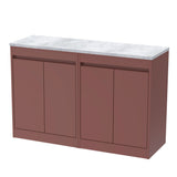 Nuie Havana 1200mm 4 Door Floor Standing Vanity Unit With Worktop, photo 6