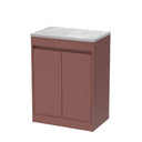 Nuie Havana 600mm 2 Door Floor Standing Vanity Unit With Worktop, photo 7