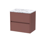 Nuie Havana 2 Drawer Wall Hung Vanity Unit With Worktop – 600mm & 800mm, photo 7