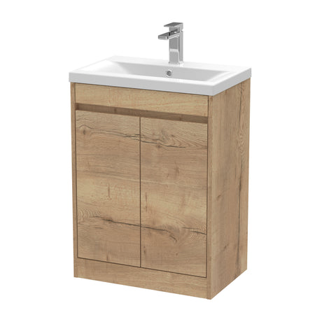 Nuie Havana 2 Door Floor Standing Vanity Unit With Basin – 500mm & 600mm, photo 8