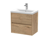 Nuie Havana 2 Drawer Wall Hung Vanity Unit With Basin – 500mm, 600mm & 800mm, photo 8