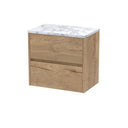 Nuie Havana 2 Drawer Wall Hung Vanity Unit With Worktop – 600mm & 800mm, photo 8