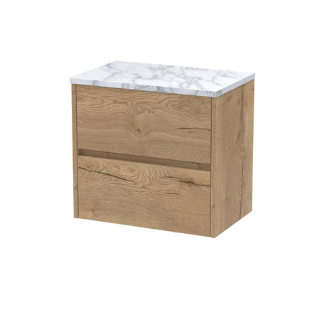 Nuie Havana 2 Drawer Wall Hung Vanity Unit With Worktop – 600mm & 800mm, photo 8
